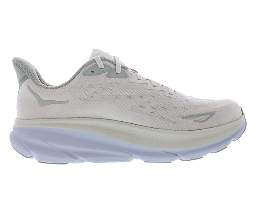 Hoka Men's Clifton 9 Sneaker, Oat Milk/Barley, 8.5