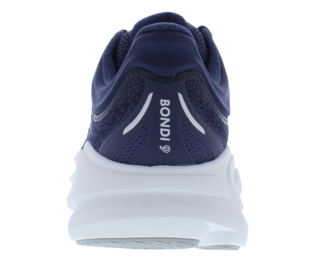 Hoka Bondi 9 Mens Running Shoe - Varsity Navy/White