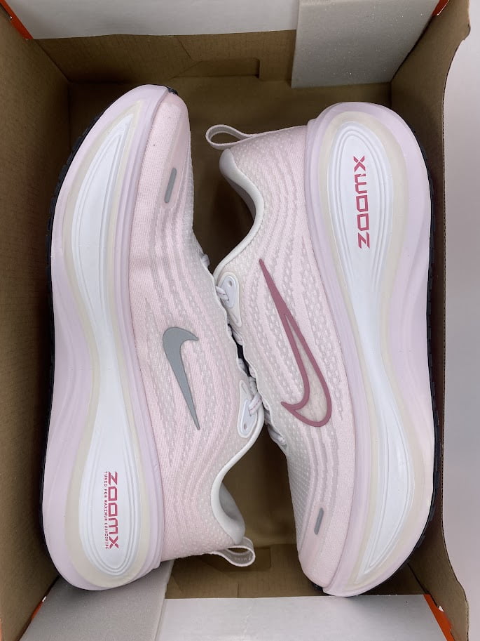 Nike W Vomero Plus White Peony Pearl Pink Phantom (IQ9610 100) Women's Size 9.5