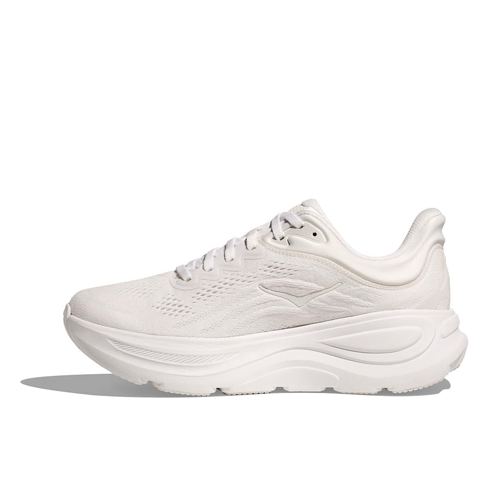 Hoka Men's Bondi 9 Sneaker, White/White, 12