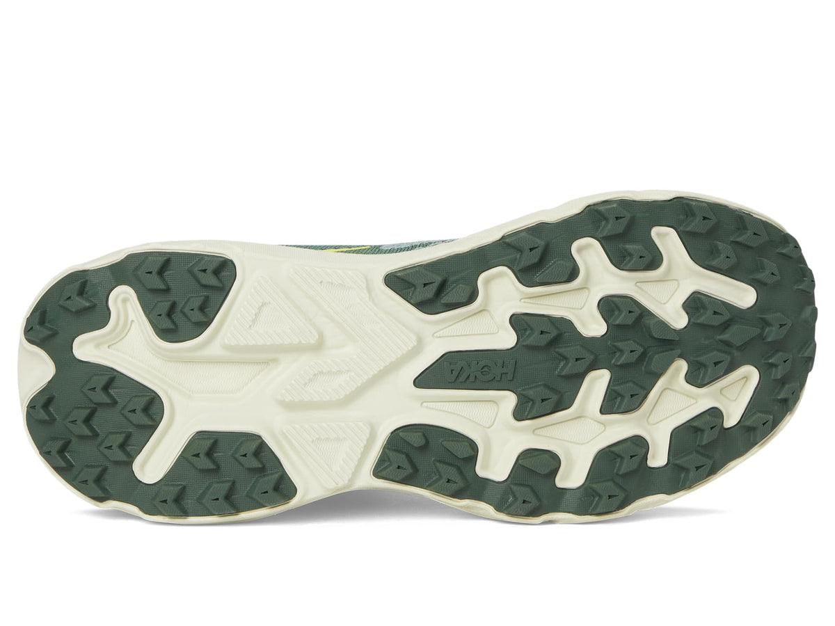 Hoka Men's Challenger 8 Sneaker, Jade/Truffle Salt, 8