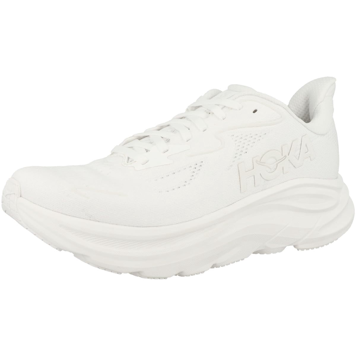 Hoka Women's Clifton 10 Sneaker, White/White, 6.5