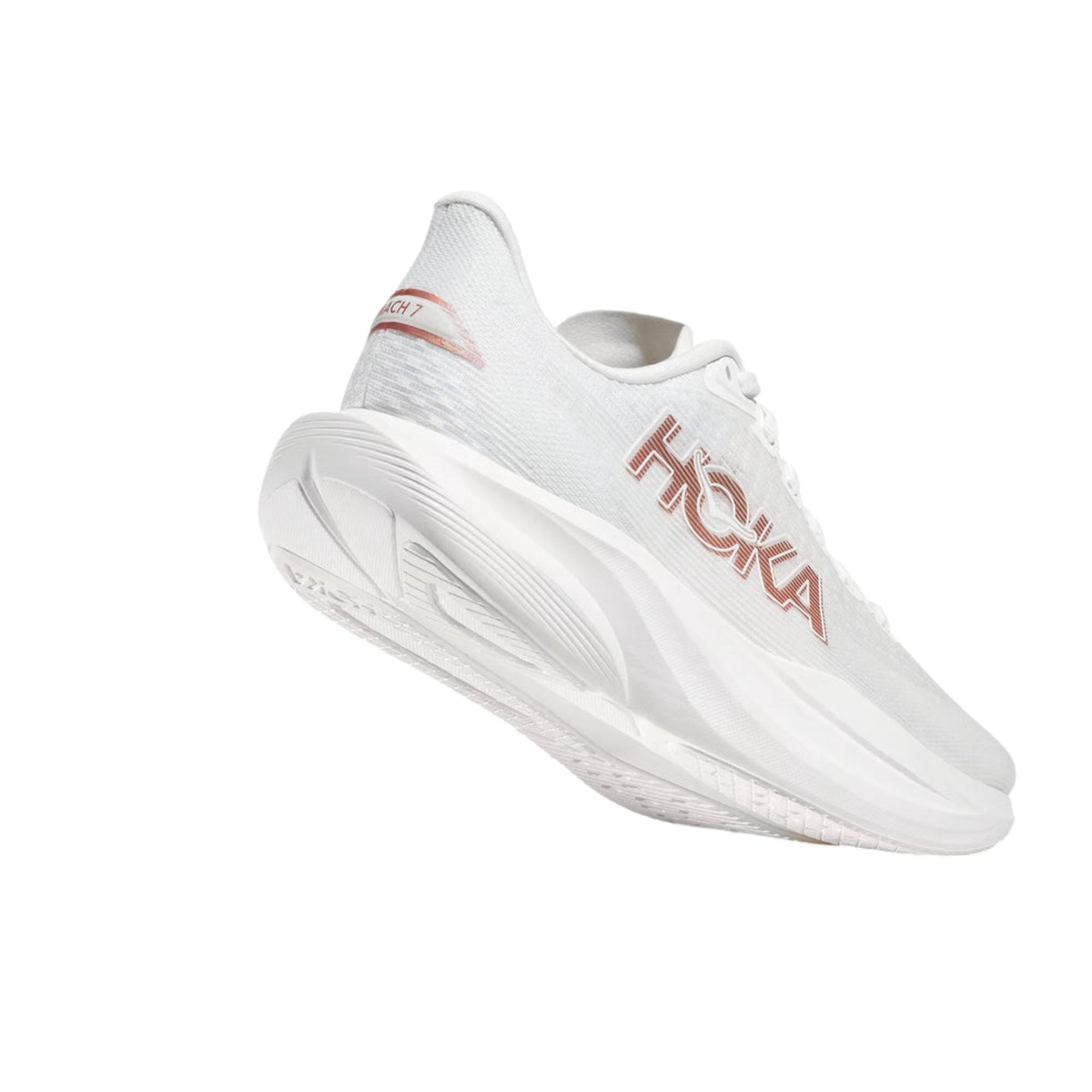 Hoka Mach 7 Frost / Rose Gold 1171938-FTRS Women's Size 9