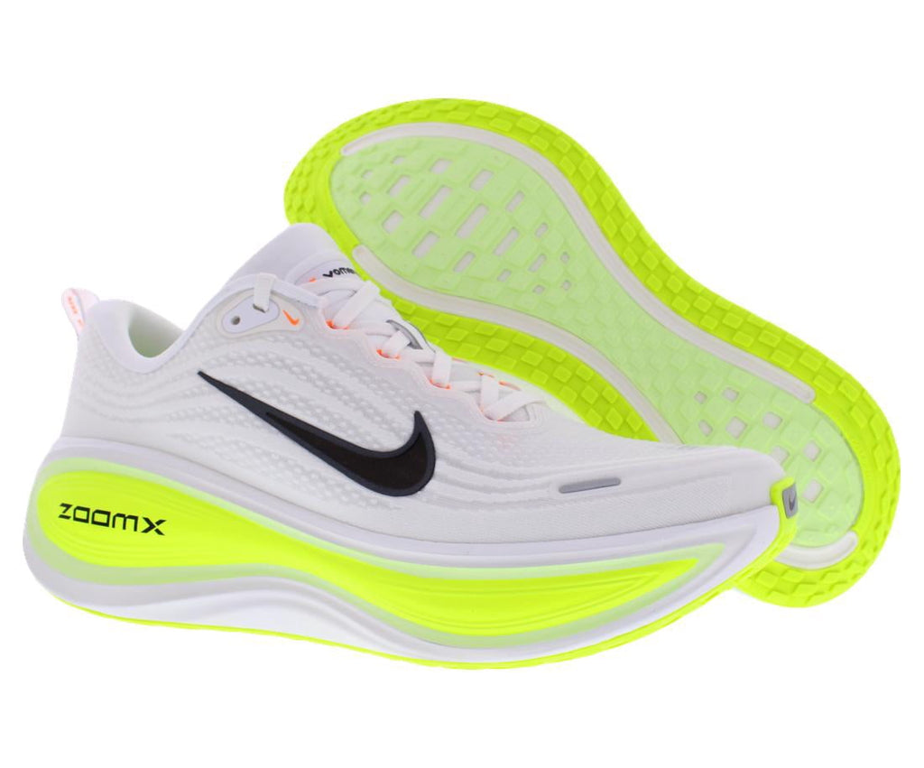 Nike Vomero Plus Unisex Shoes Size 12, Color: White/Black/Volt/Barely Volt