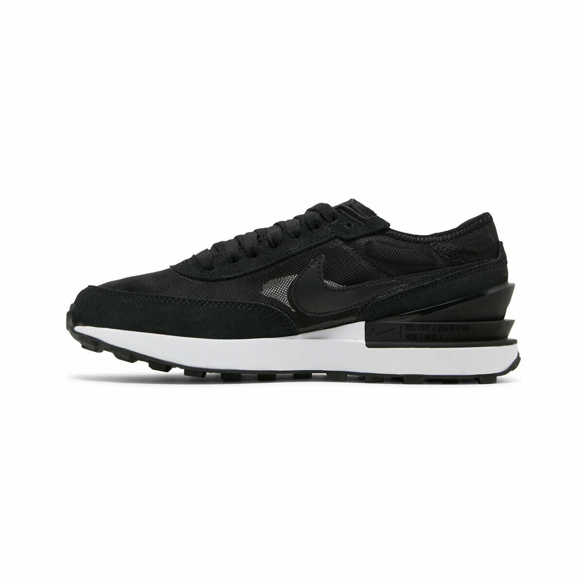 Nike Waffle One (GS) Big Kids' Shoes Summit White-Amethyst Ash-Off Noir dc0481-102