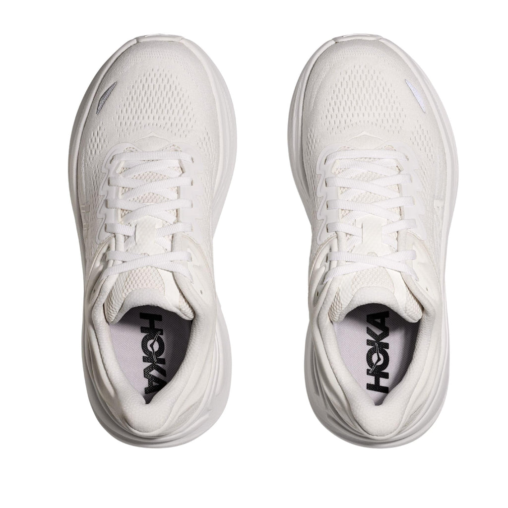 Hoka Women's Bondi 9 Sneaker, White/White, 8.5