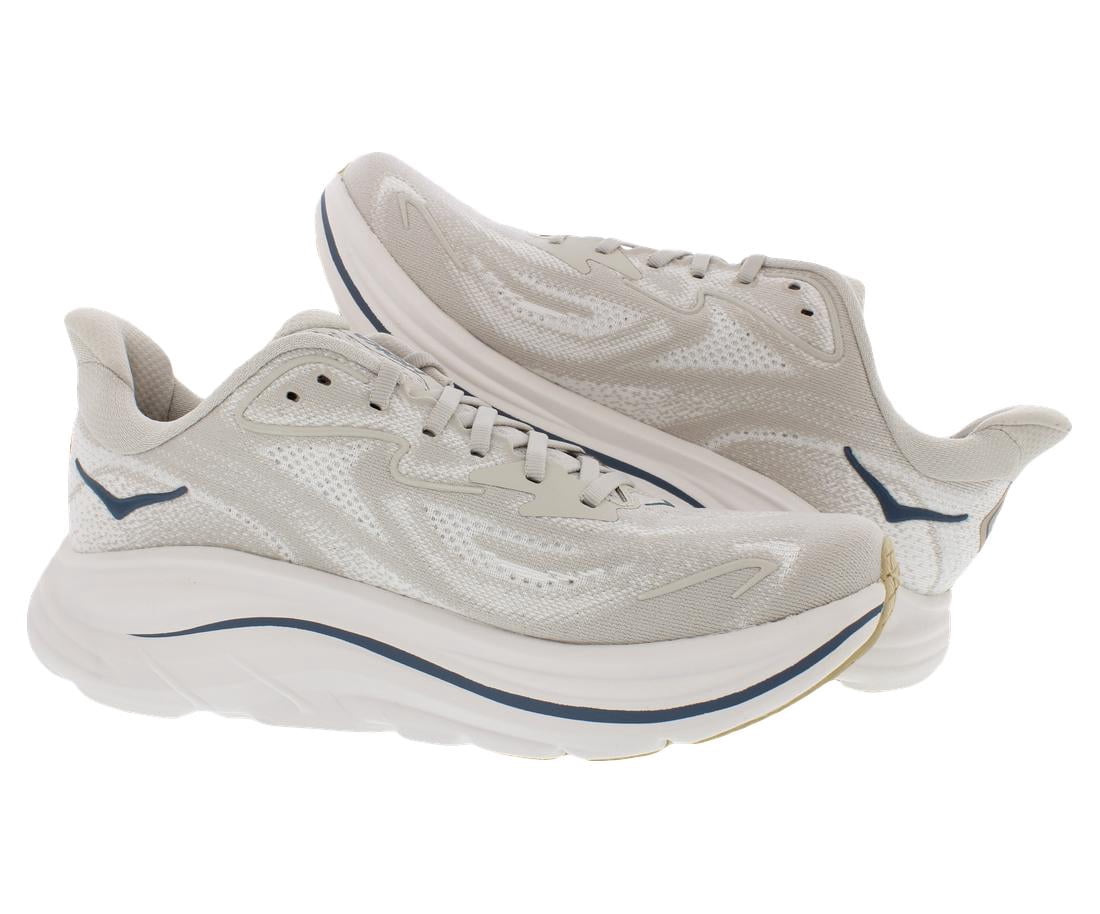HOKA Clifton 10 Mens Shoes Size 10.5, Color: Putty/Grout