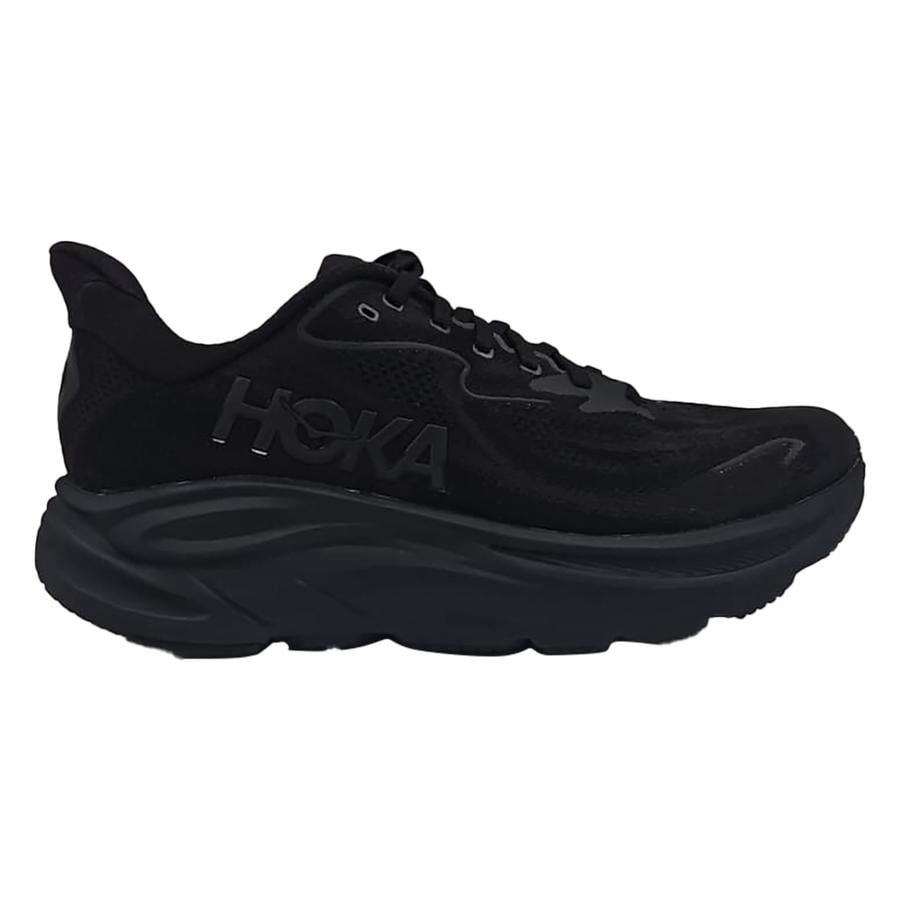 Hoka One Mens Clifton 10 Road Running Shoes - Black
