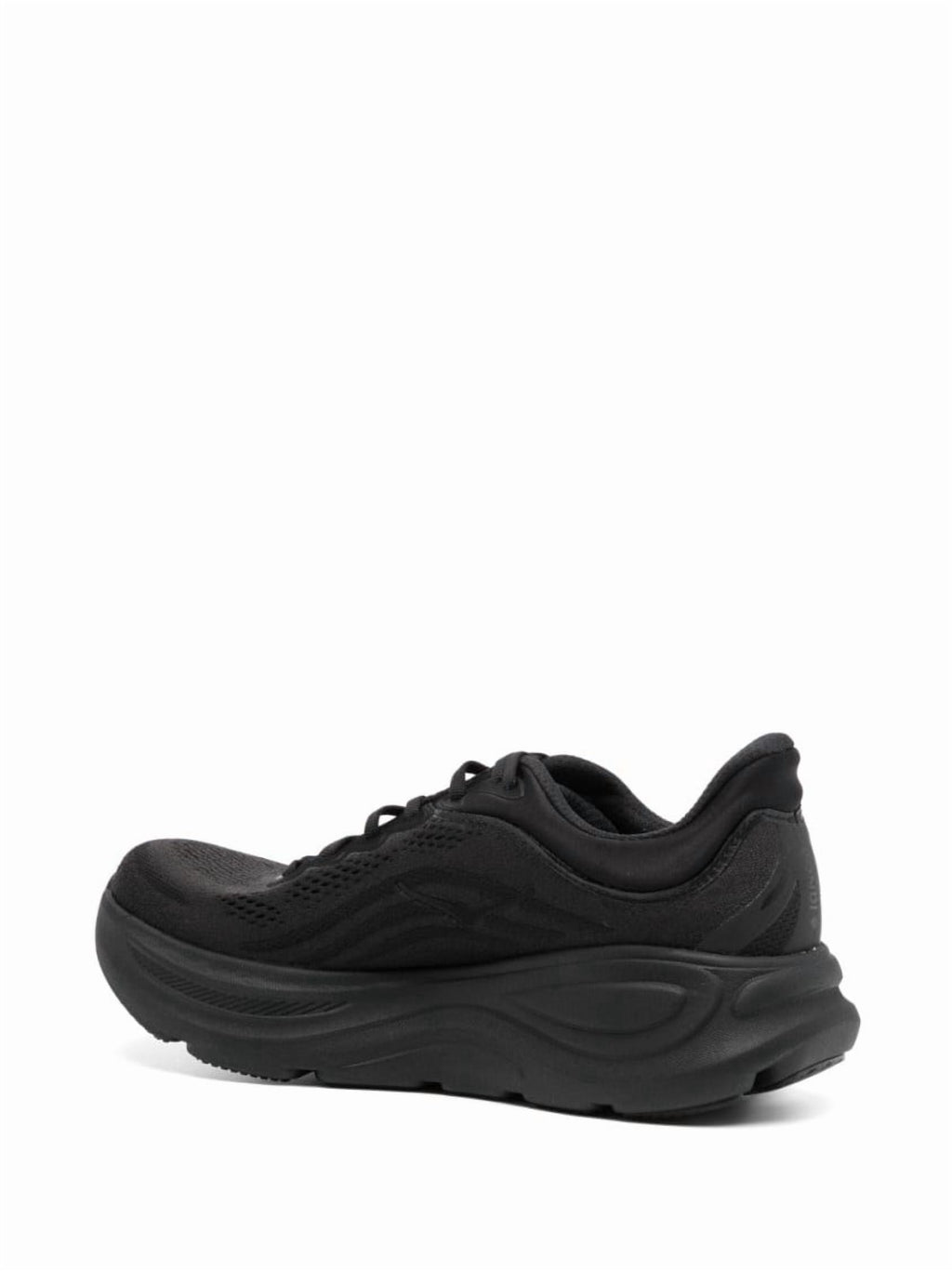 Hoka Men's Bondi 9 Sneaker, Black/Black, 10
