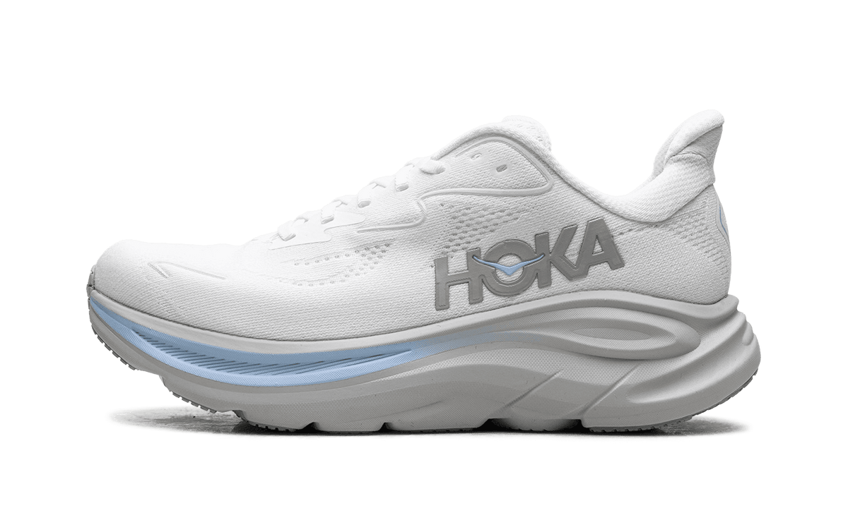 HOKA MENS Clifton 10 "White / Grey" 1162030 WTGL 1162030 WTGL from Stadium Goods