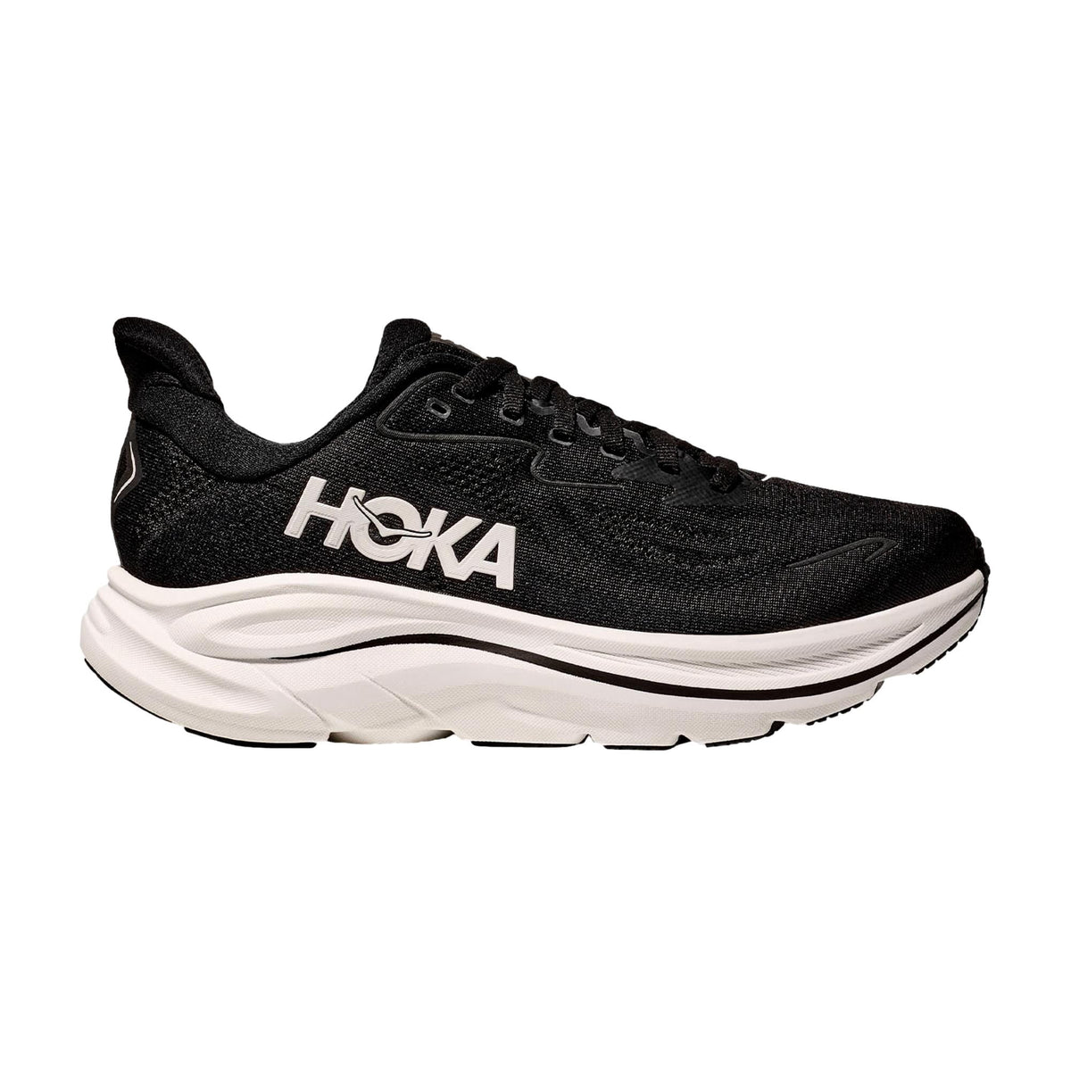Hoka Clifton 10 Black / White 1162031-BWHT Women's Size 6