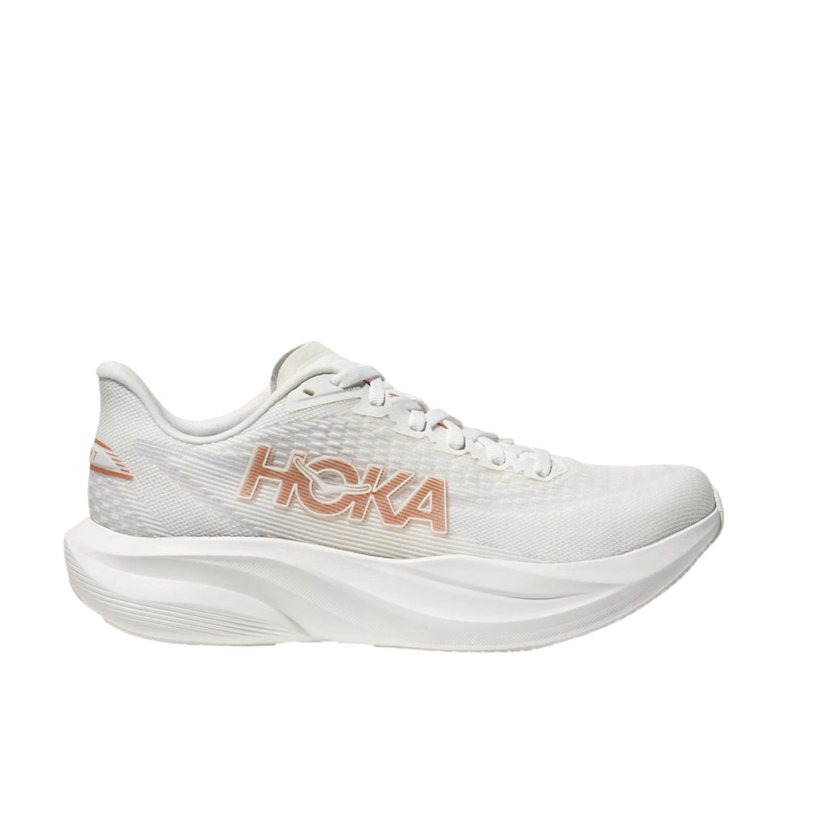 Hoka Mach 7 Frost / Rose Gold 1171938-FTRS Women's Size 9
