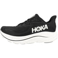 Hoka Men's Clifton 10 Sneaker, Black/White, 8.5