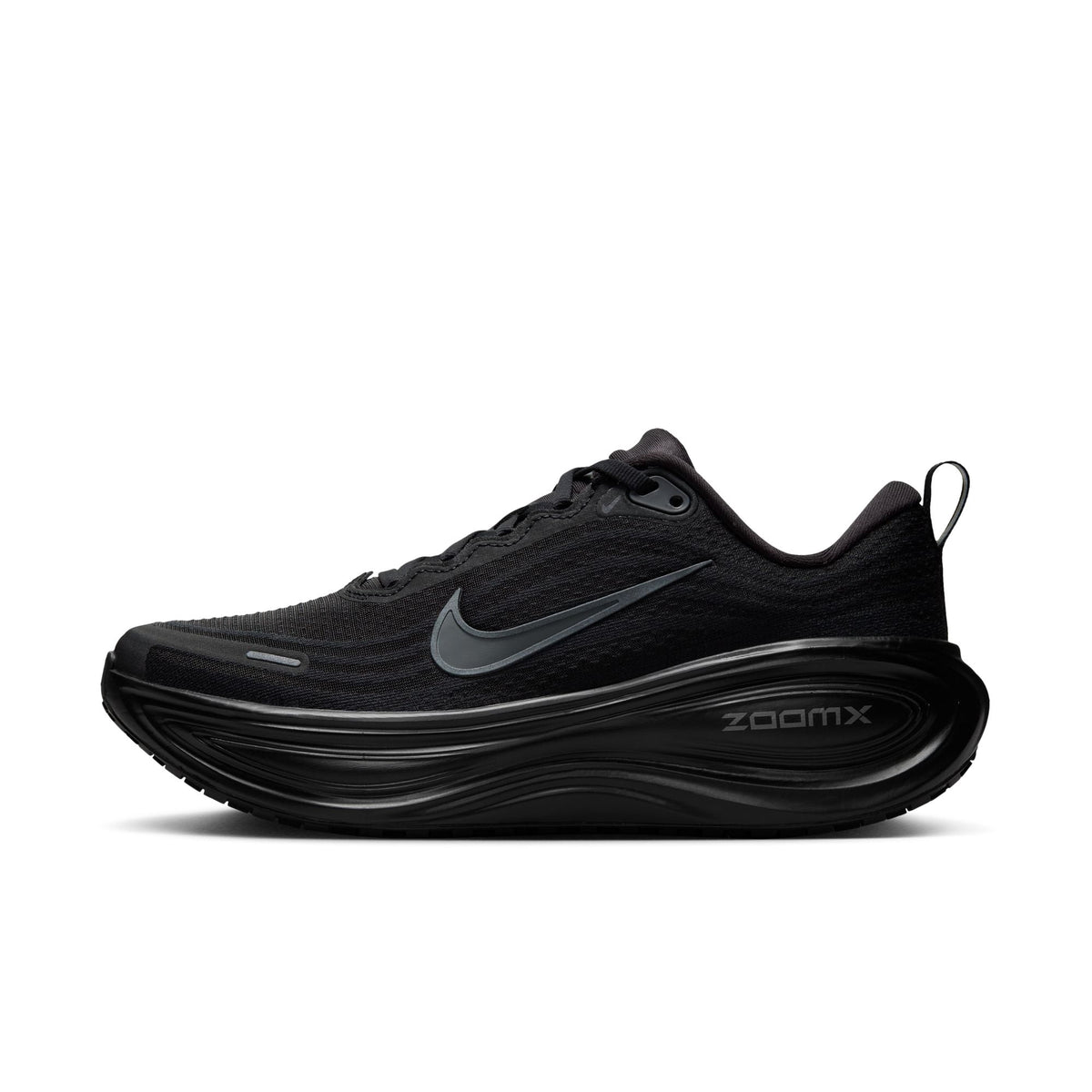 Nike Women's Vomero Plus Running Shoes Black Metallic Grey