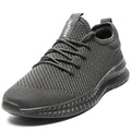 YYTLCH Mens Casual Shoes Low Top Sneaker Gray Size 6.5