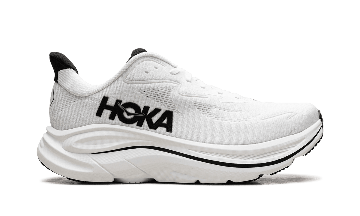 HOKA MENS CLIFTON 10 "WHITE BLACK" 1162030 WBLC 1162030 WBLC from Stadium Goods