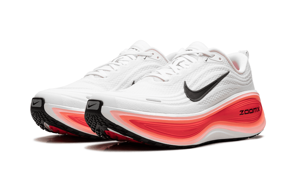 NIKE MENS Vomero Plus "White / Bright Crimson" HV8150 100 HV8150 100 from Stadium Goods