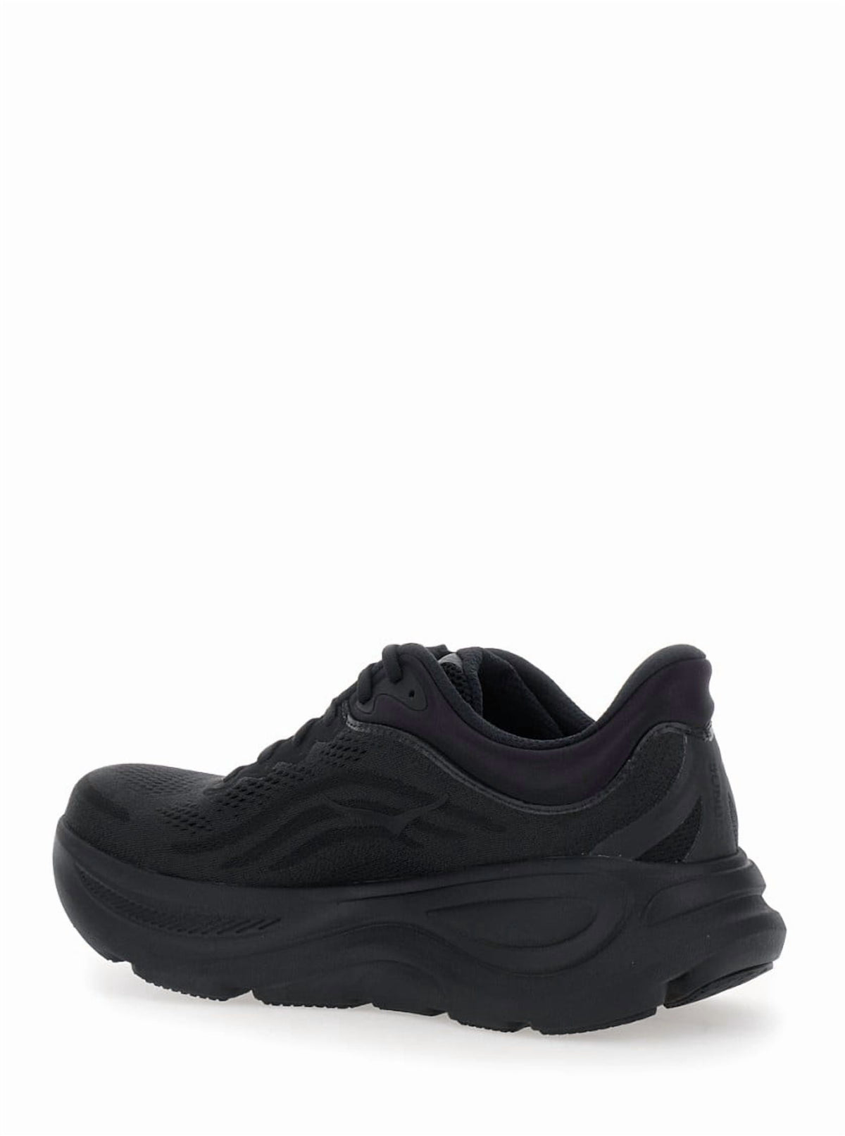 Hoka Men's Bondi 9 Sneaker, Black/Black, 10