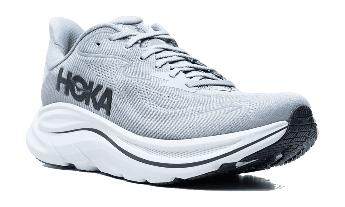 HOKA MENS Clifton 10 "Galactic Grey" 1162030 GYST 1162030 GYST from Stadium Goods