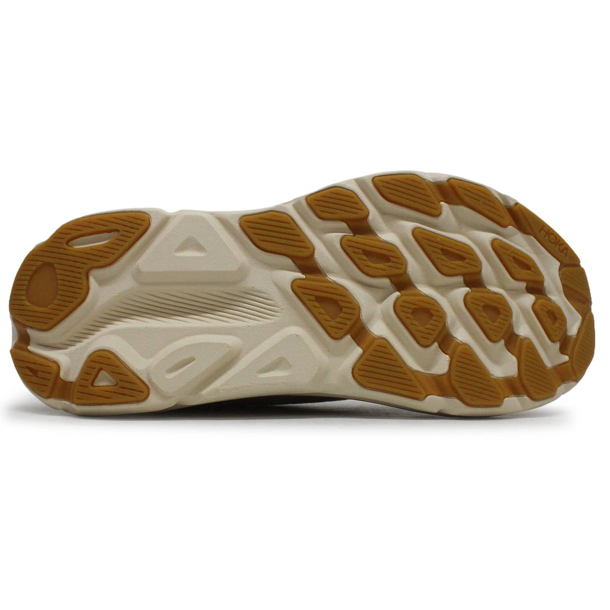 Hoka Womens Clifton 9 Textile Sandstone Cream Trainers 6.5 US