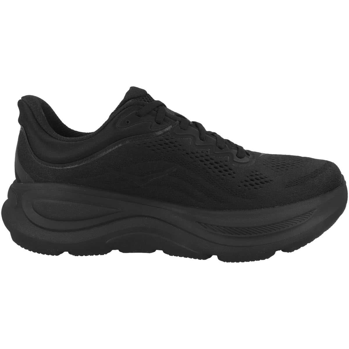Hoka Men's Bondi 9 Sneaker, Black/Black, 10