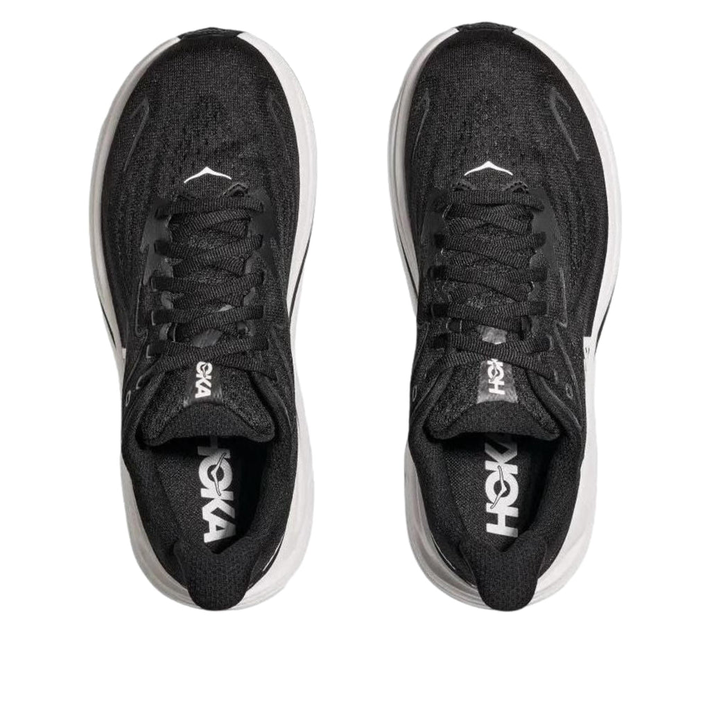 Hoka Clifton 10 Black / White 1162031-BWHT Women's Size 6