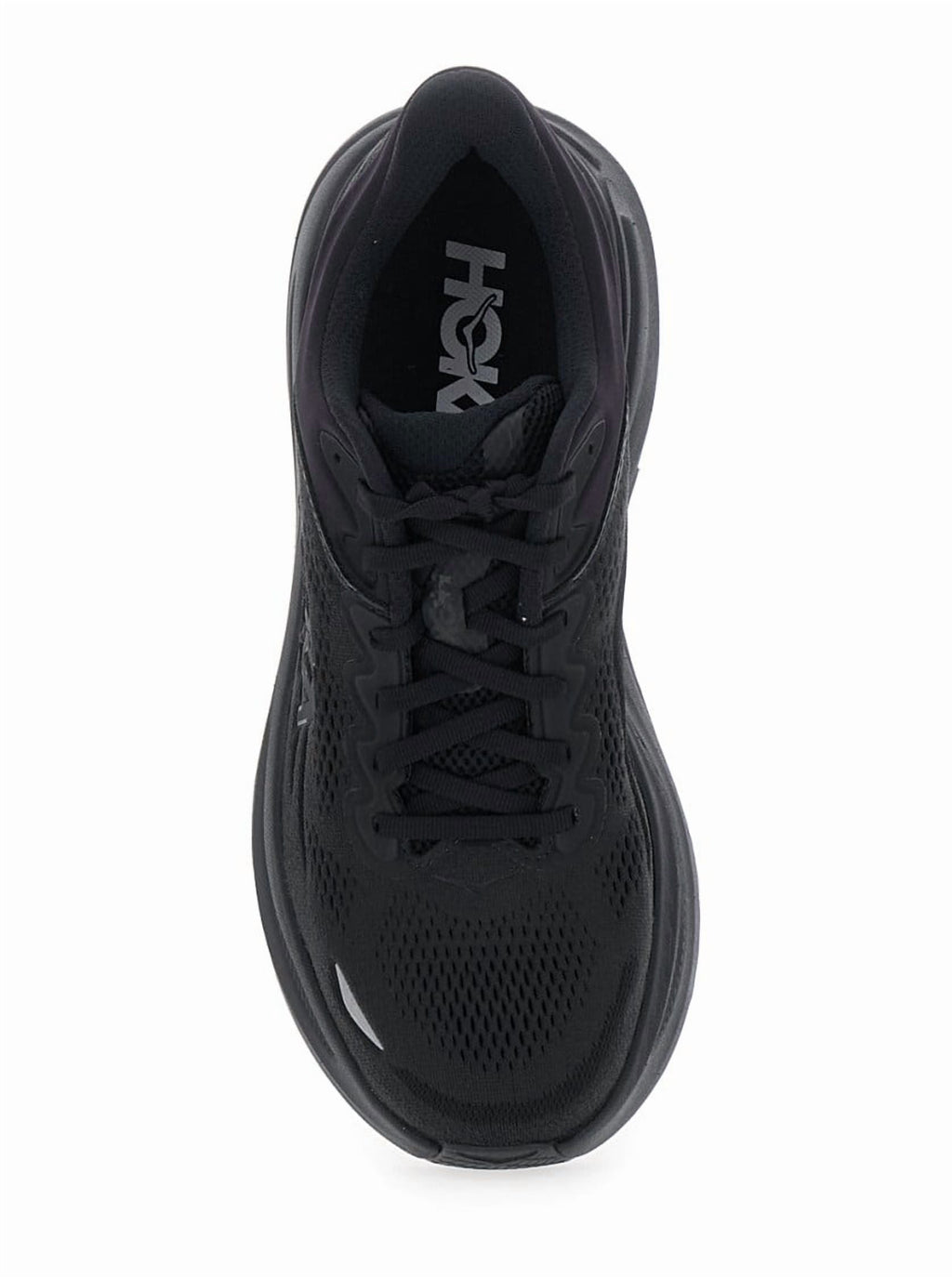 Hoka Men's Bondi 9 Sneaker, Black/Black, 10