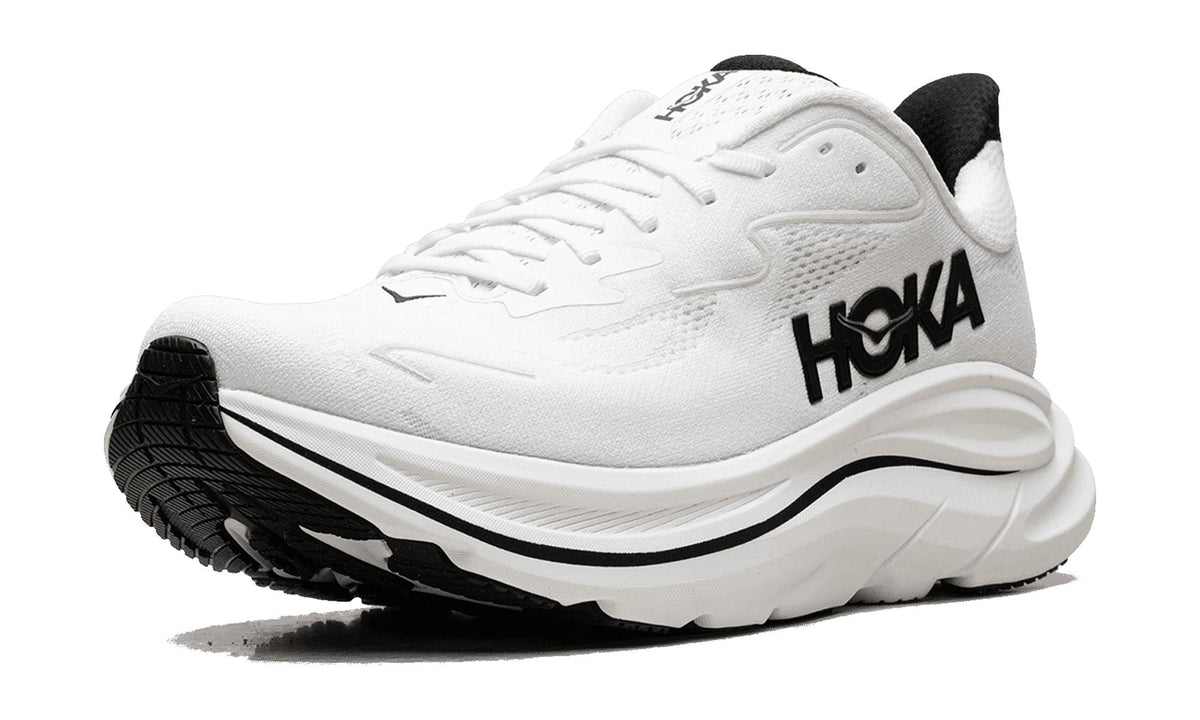 HOKA MENS CLIFTON 10 "WHITE BLACK" 1162030 WBLC 1162030 WBLC from Stadium Goods