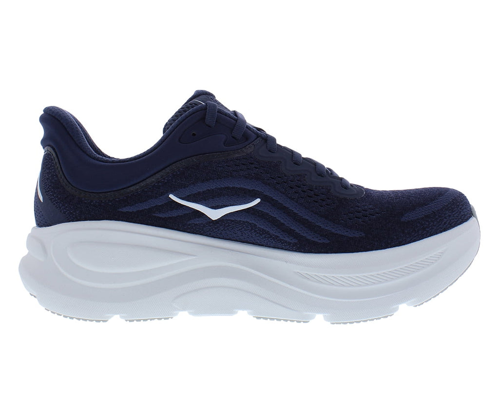 Hoka Bondi 9 Mens Running Shoe - Varsity Navy/White