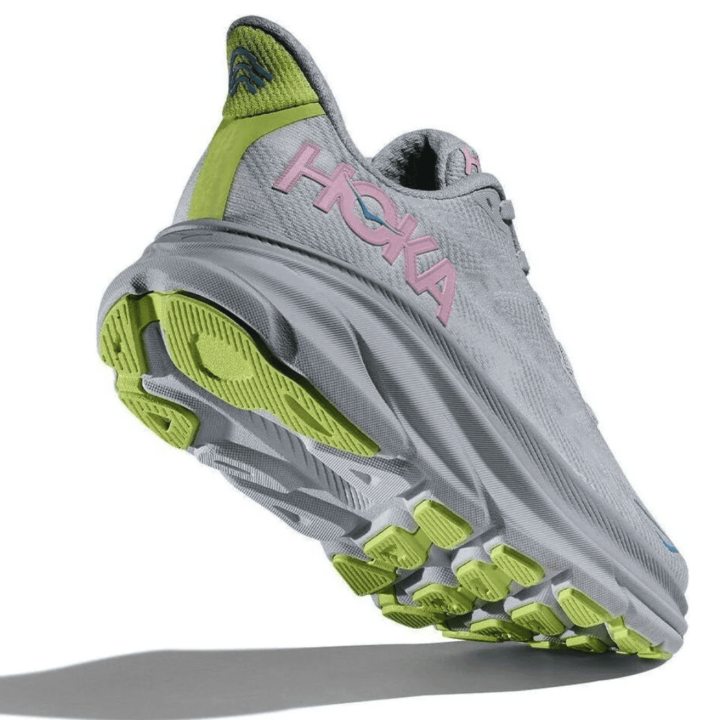 Hoka Women's Clifton 9 Every day shoes, Gull/Sea Ice, Size US 5.5 ( Medium )