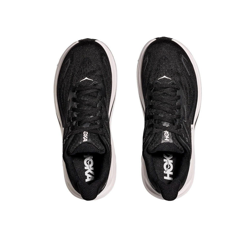 Men's HOKA Clifton 10 Black/White (1162030-BWHT) - 8